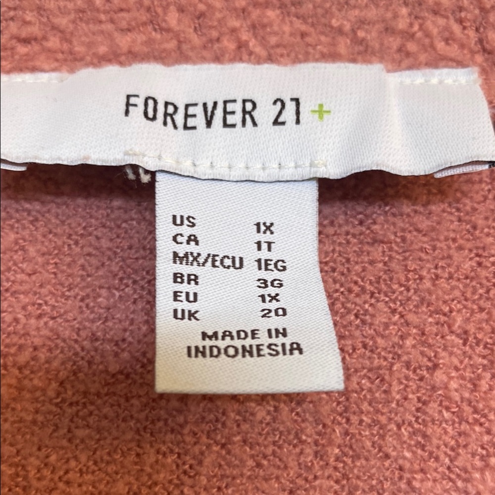 Forever 21 Pink Cardigan Sweater - Picture 2 of 4